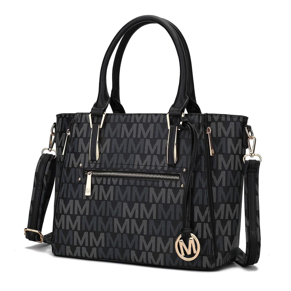 5831 MKF Crossbody Shoulder Bag – PU Leather Top Handle Pocketbook – Roomy